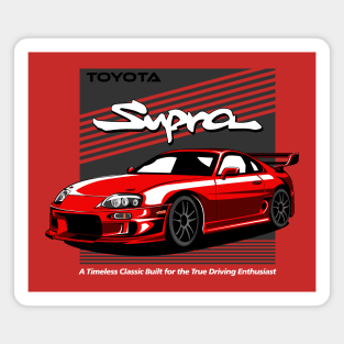 Iconic Supra MK4 Car Magnet